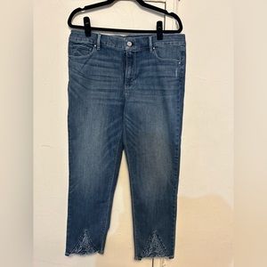 White House Black Market Slim Crop Jeans